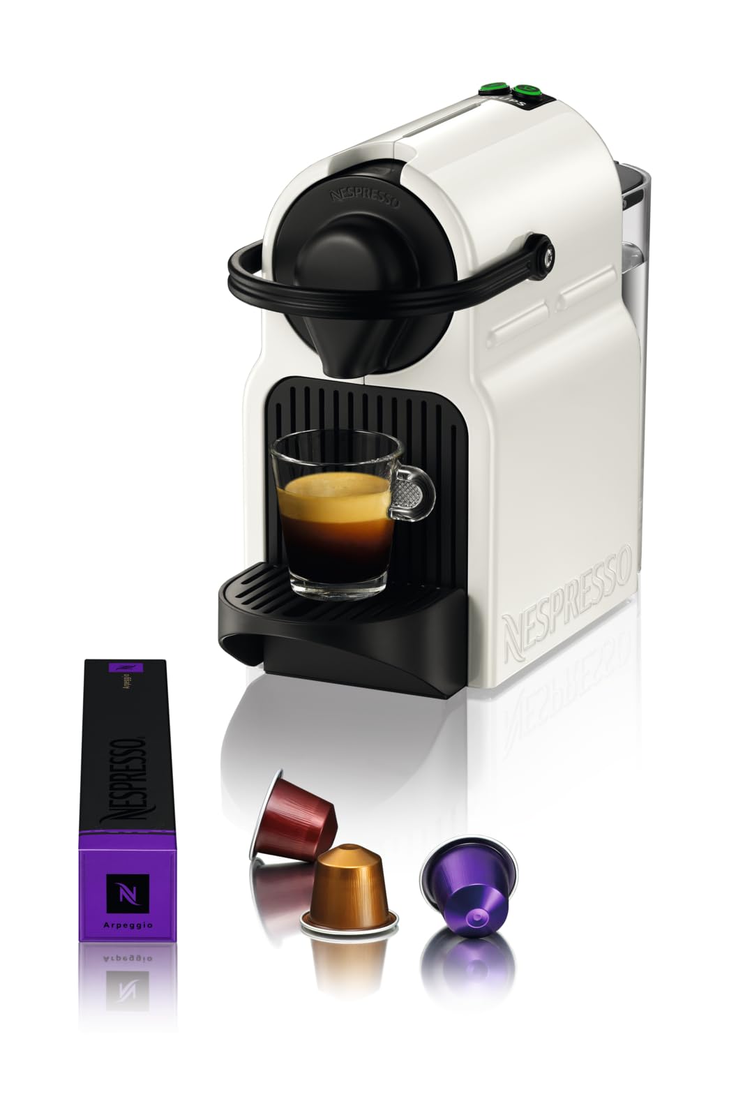 Zarevo Inissia Blanche – Cafetière Espresso Compacte